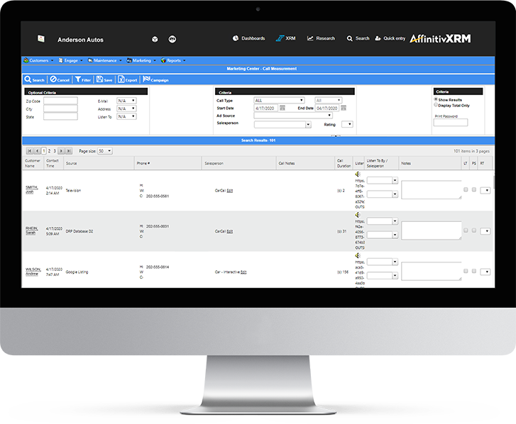 Affinitiv XRM InteractiveTel(06)